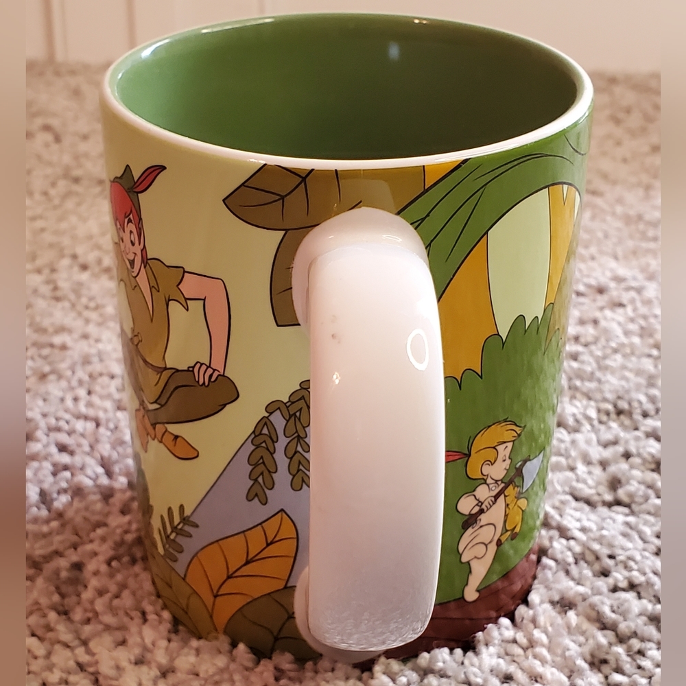 Peter Pan And The Lost Boys, Disney 12oz Coffee Cup, Pre-Owned In Great Cond. - Picture 6 of 11